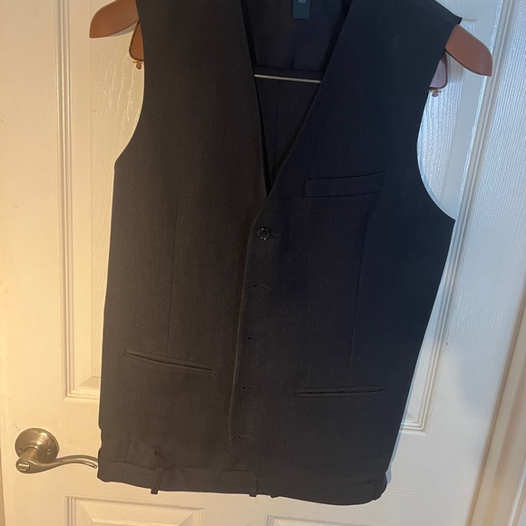 Perry Ellis 3 pieces Suit 40R / pants 34x32 - Picture 6 of 10